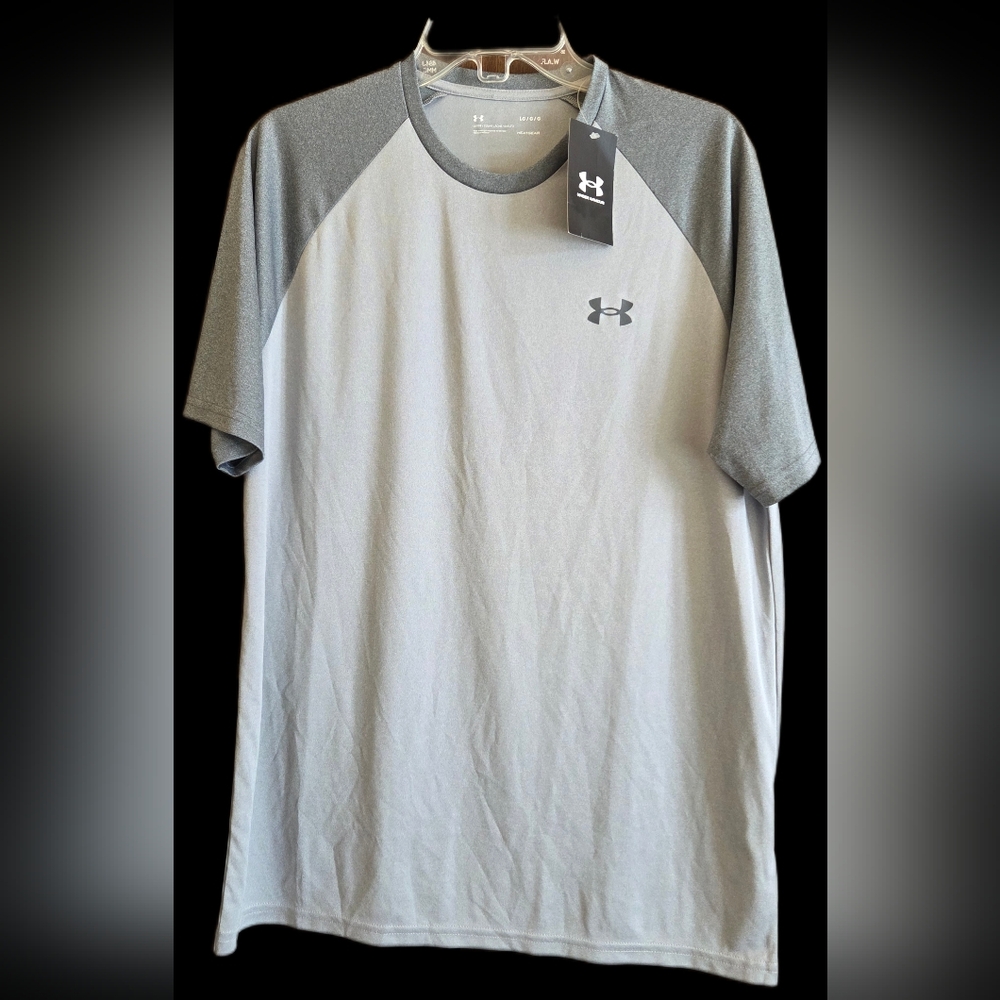 Under Armour Men's Two-Tone Gray T-Shirt - NWT!